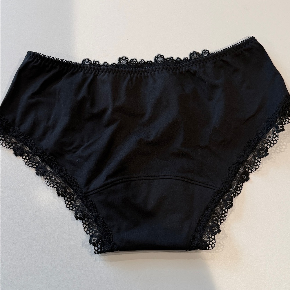 Wacoal W'BASIC Sanitary Shorts PWE638 - NWT Black - Picture 3 of 3